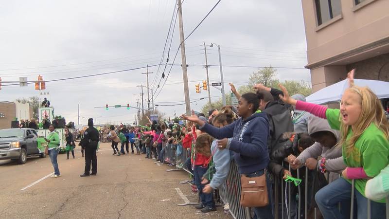 You won’t see hundreds of green beads fill the streets of downtown Jackson this year.