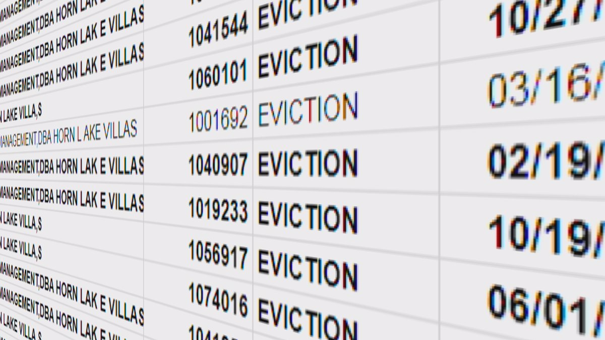 3 On Your Side partnered with Mississippi Today to analyze thousands of eviction filings. In...