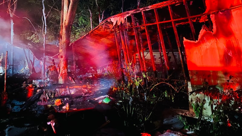 A mobile home in Laurel was lost after a Friday night fire.