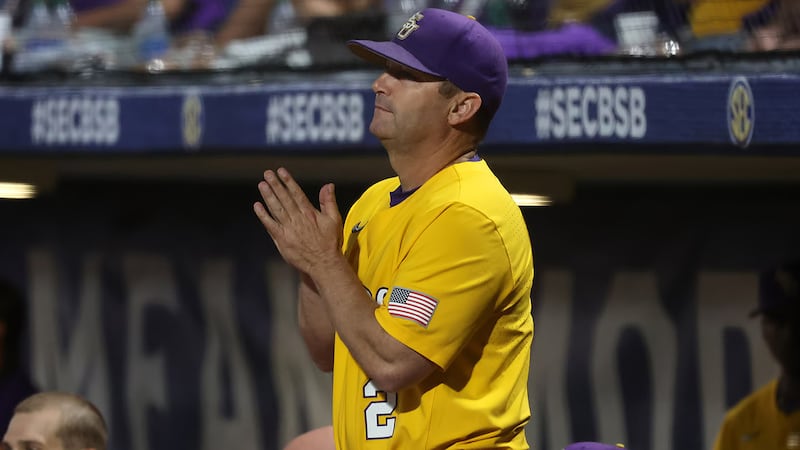 LSU head coach Jay Johnson