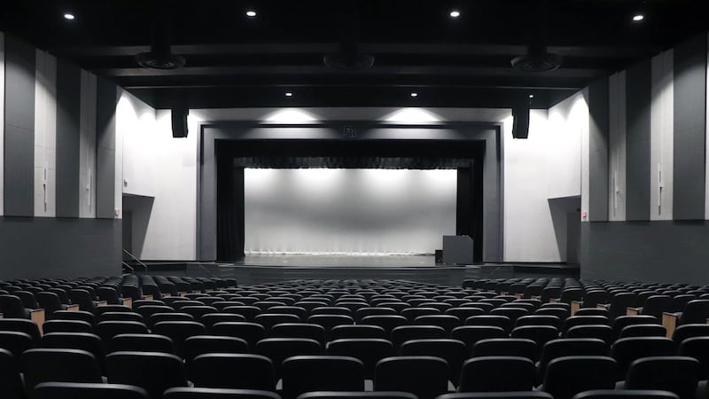 New 465-seat auditorium at Forest Hill High School features state-of-the-art technology