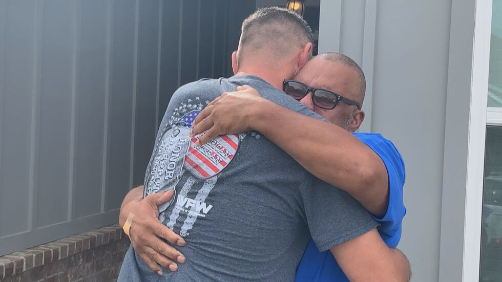 Ward and Walton met for the first time since the incident Sunday.