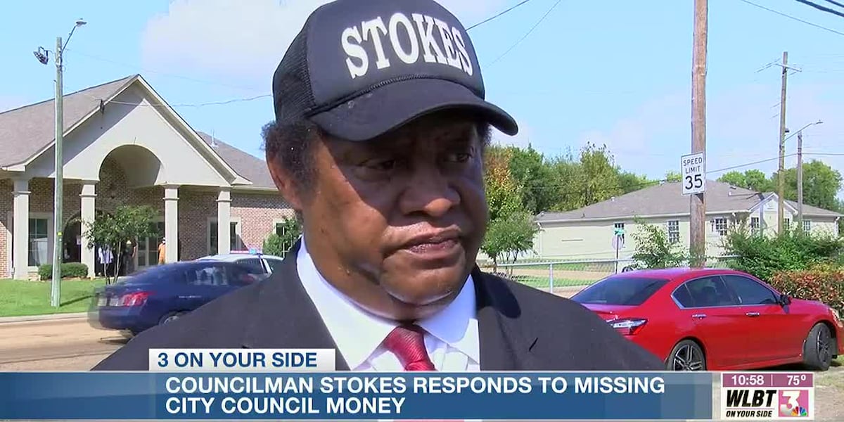 Councilman Kenneth Stokes speaks out on missing money that Jackson ...