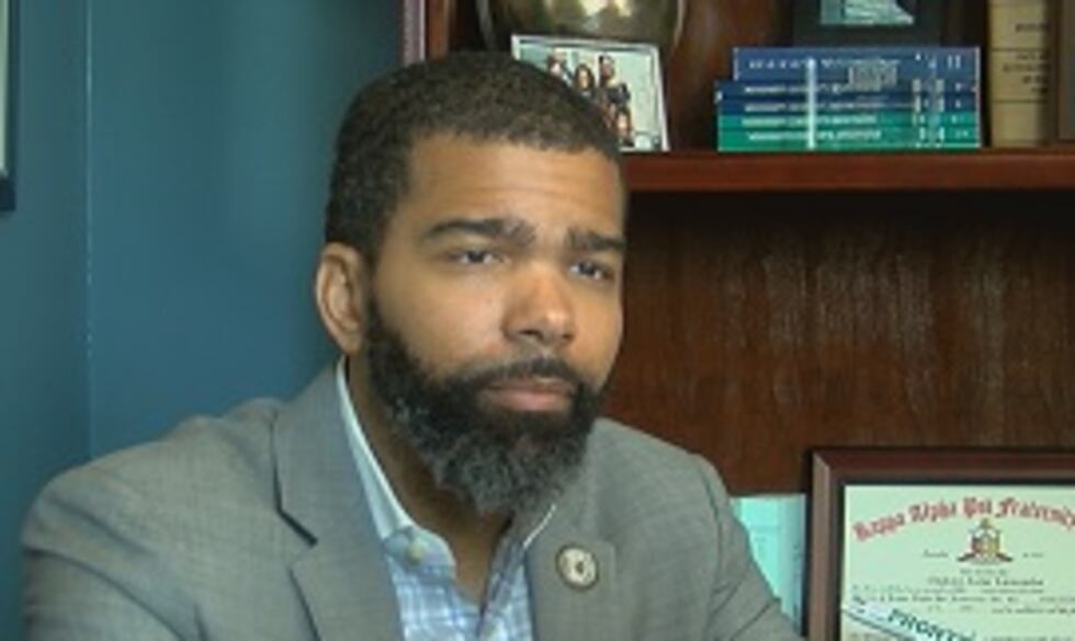 Mayor Chokwe Antar Lumumba says he has just seen the new parking meters and is excited about...