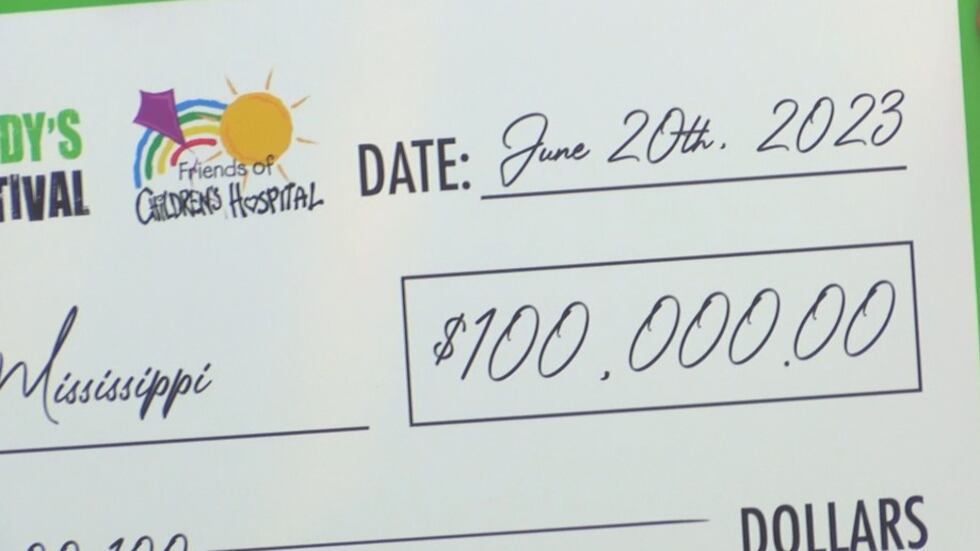 The money raised will support children and families who are treated at the hospital at UMMC.