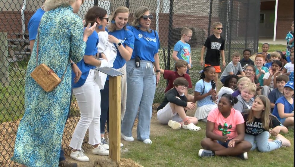 The students researched fruits grown in Mississippi before choosing the blueberry. They also...