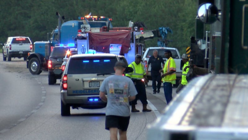 The Mississippi Highway Patrol said three people died and two more were injured Saturday...