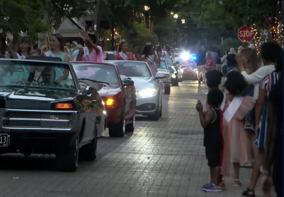The parade also featured the Magnolia Belles and Miss Mississippi's Outstanding Teen.