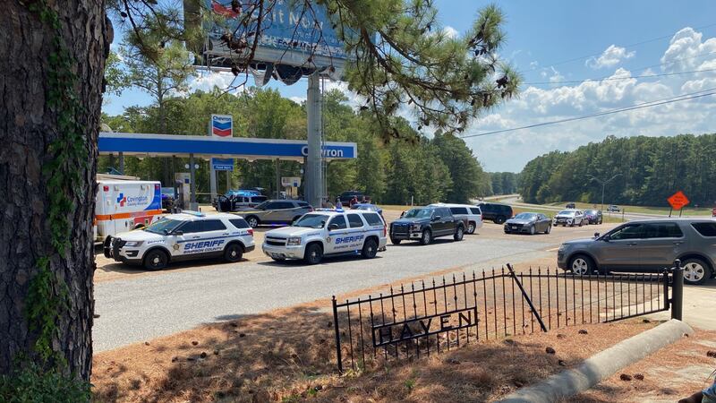 Deputies are led on a chase after a suspect steals a patrol car in Simpson County.