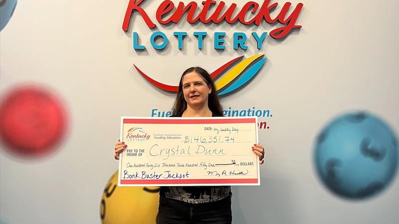 Crystal Dunn made a $20 wager playing the Bank Buster Jackpot Instant Play game online and...