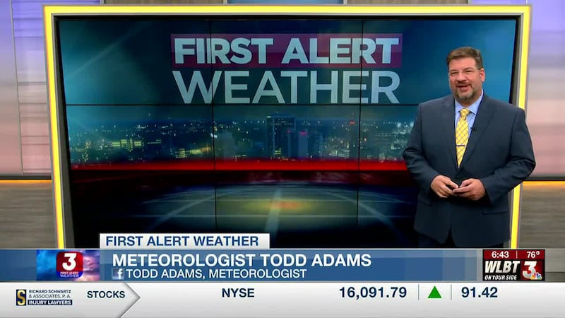 WLBT SUNDAY AM WEATHER TODD
