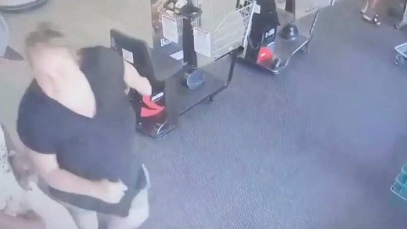 A Mississippi florist has been accused of spitting in a man’s face