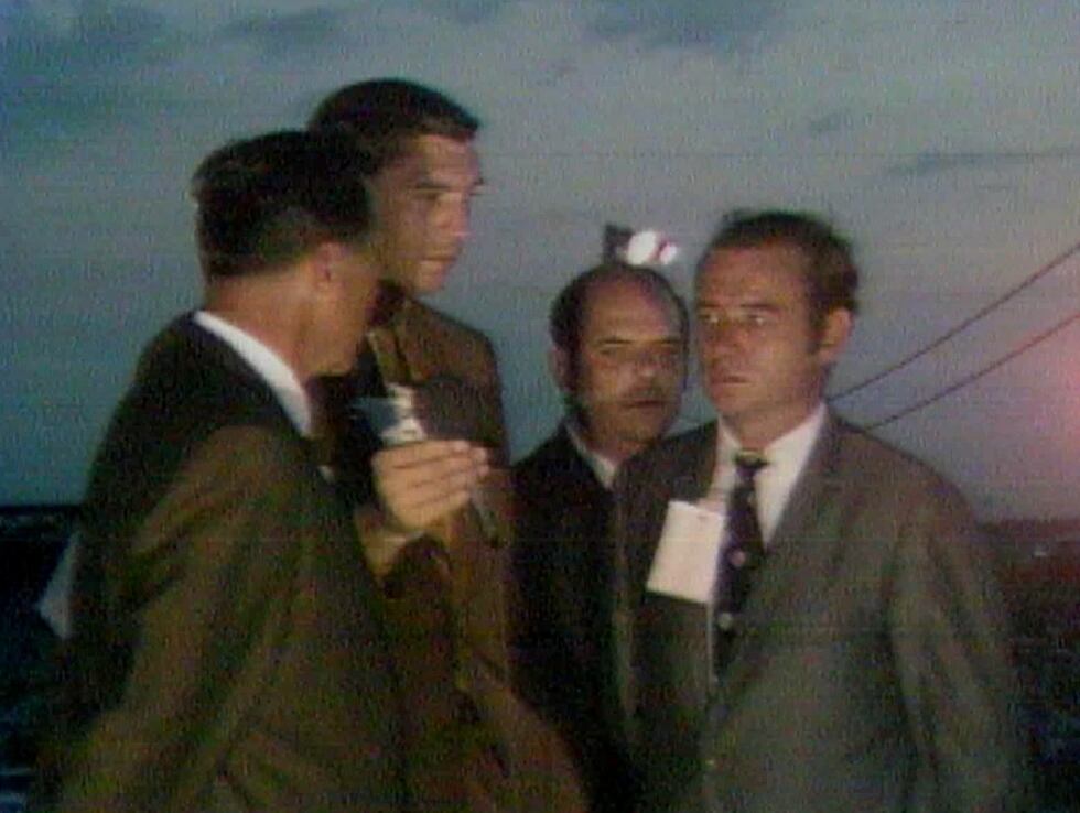 Ray Butterfield (WLOX), Mark Ledbetter (WLBT), Keith Glatzer (WDAM), Bert Case (WJTV)