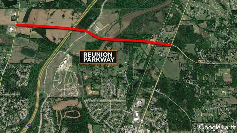 Reunion Parkway, which already exists from Highway 463 (at Annandale Parkway) to Bozeman Road,...