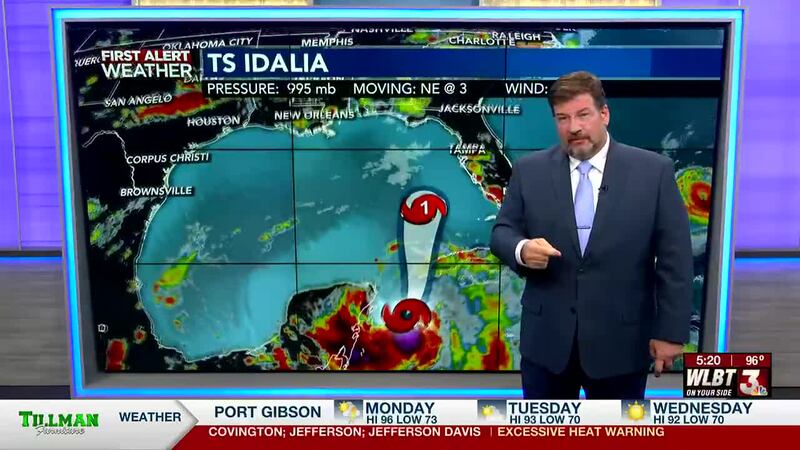 WLBT WEATHER SUNDAY PM TODD ADAMS
