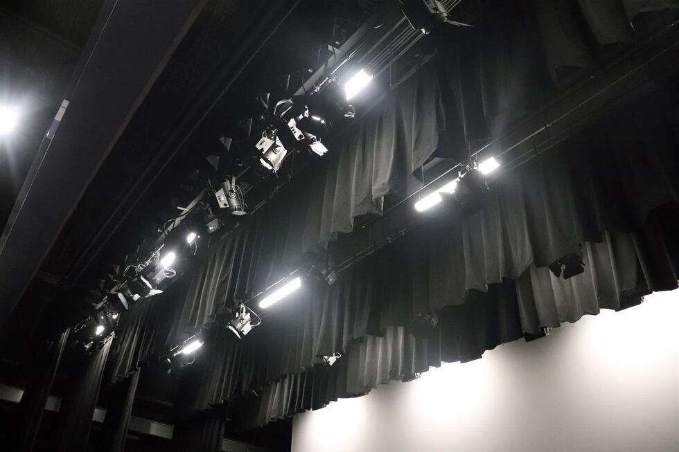 New 465-seat auditorium at Forest Hill High School features state-of-the-art technology